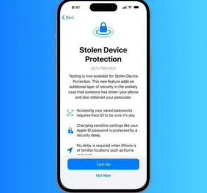 固镇苹果授权维修店分享被盗设备保护功能开启方法 